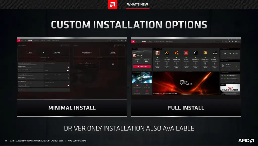 AMD Radeon Software Adrenalin 21.4.1 brings Remote Gaming with AMD Link, new features, and much more