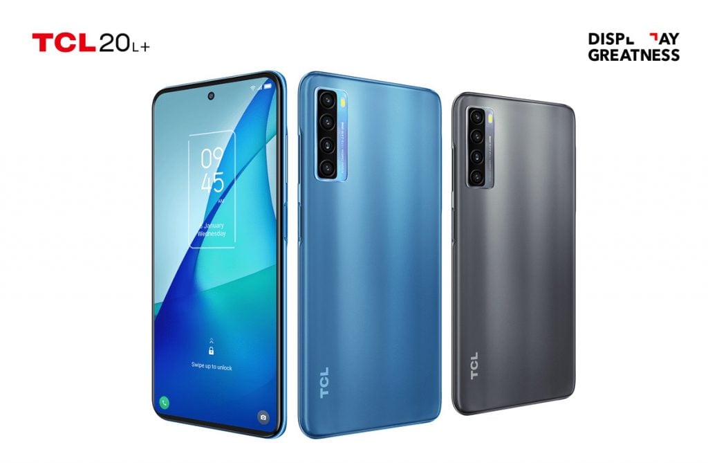 TCL 20 L 5 TCL launched TCL 20 Pro 5G, TCL 20L, TCL 20L+, and TCL 20S | TCL Fold ‘n Roll unique concept phone displayed