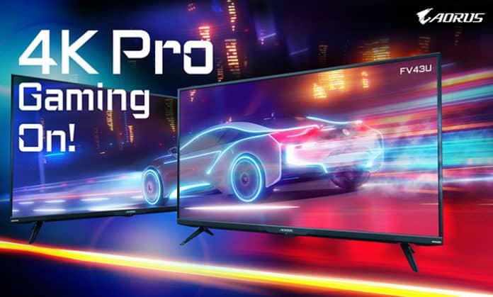 GIGABYTE AORUA gaming monitor