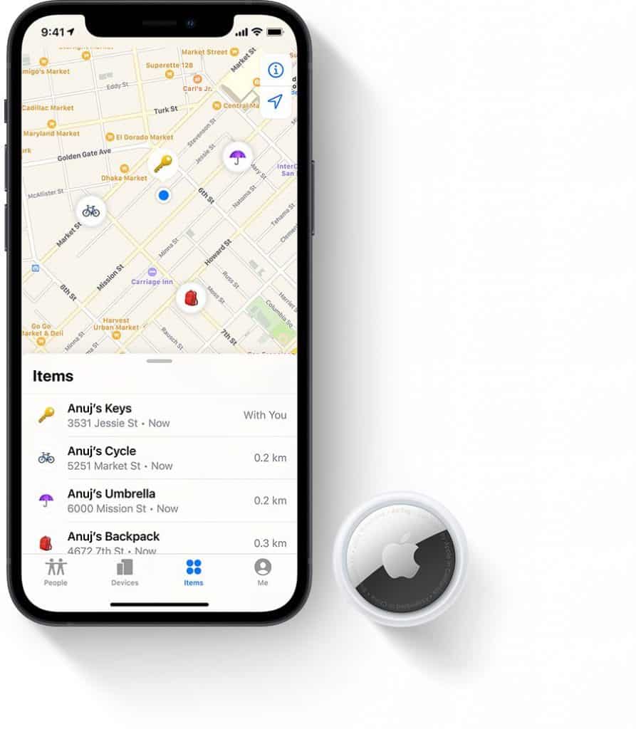 airtag findmy 202104 GEO IN Apple AirTag is now available in India at ₹3190 ()
