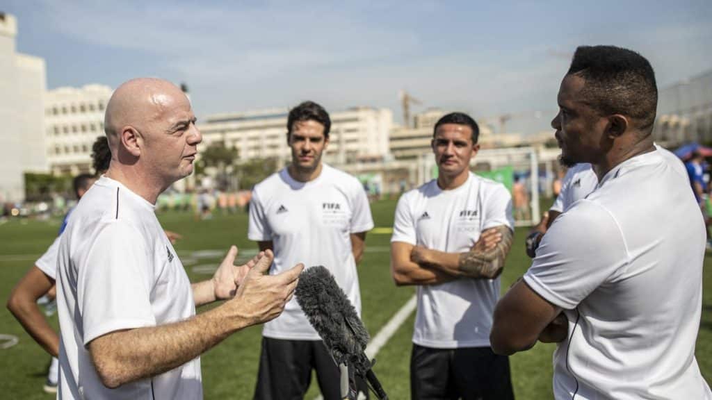 fifa2 Infantino: Football will play a central role in bringing communities together