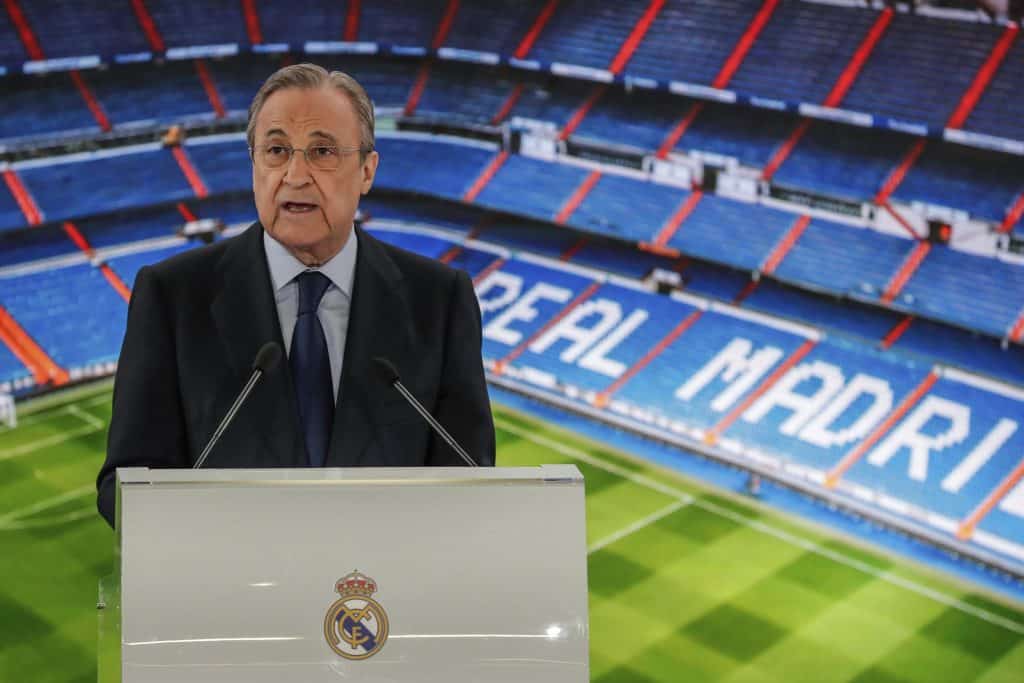 florentino perez JP Morgan pull out £3.5 billion investment in Super League