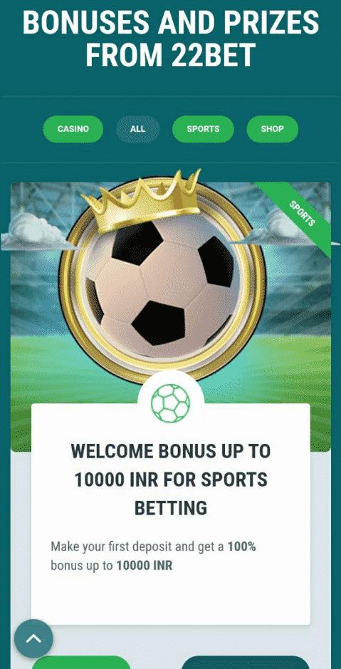 image 19 22bet Apk – Download 22bet App for Android and iOS