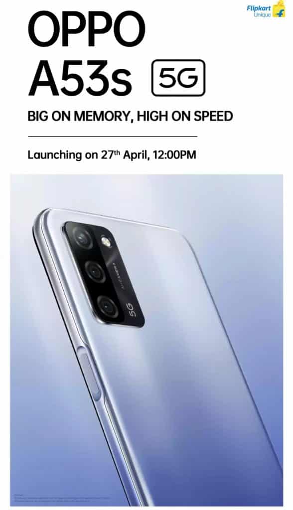 image 30 Oppo A53s 5G Launching on 27th April in India
