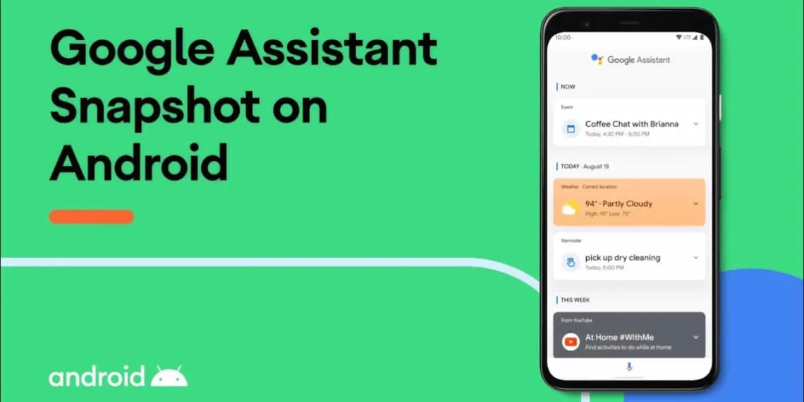 Google Assistant snapshot gets a new feature for favourites