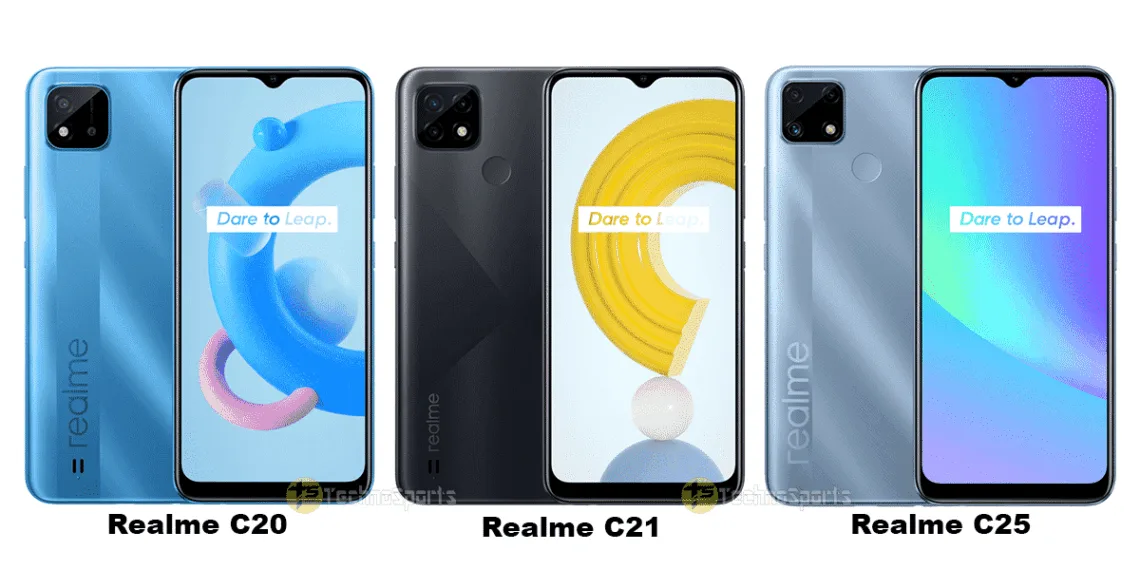 Realme C20, C21, and C25 launched in India: All you need to know
