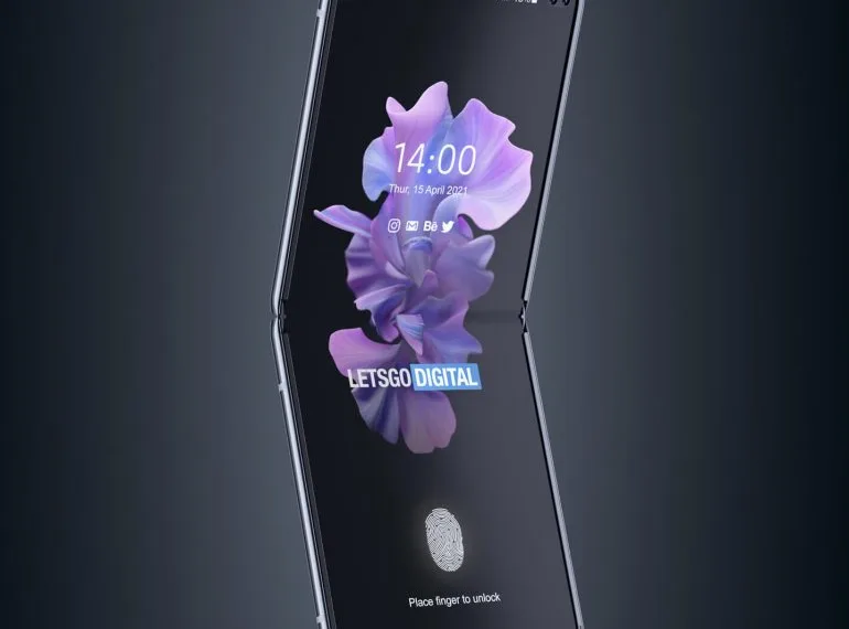 Report: Samsung patents Galaxy Z Flip smartphone design with a dual punch-hole camera