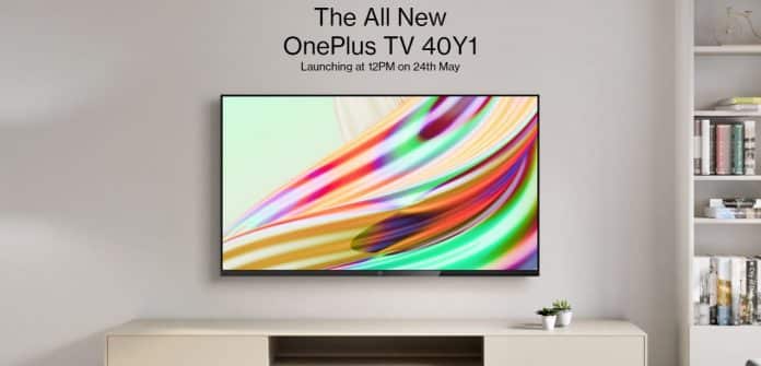 OnePlus TV 40Y1 Launching on 24th May in India OnePlus TV 40Y1 Launching on 24th May in India