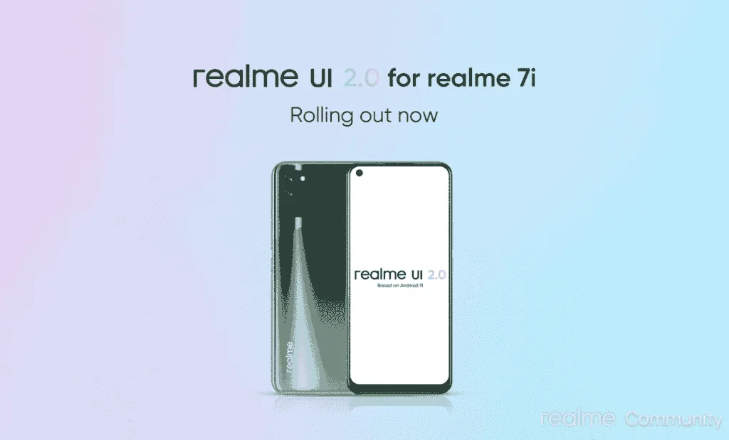 Realme UI 2.0 is now rolling out on Realme 7i | Everything you need to know about this update