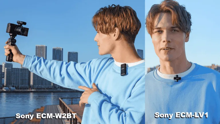 Sony ECM-W2BT and Sony ECM-LV1 microphones launched in India