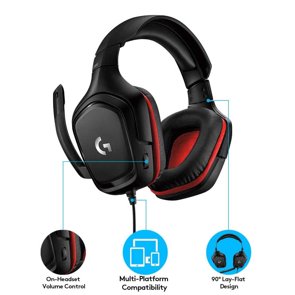 Deal: Logitech G 331 Gaming Headset discounted to ₹ 3,995