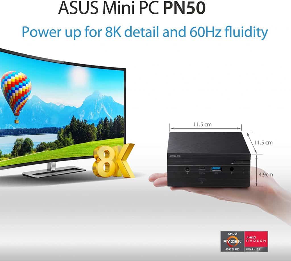 ASUS Mini PC PN50 with AMD Ryzen 3 4300U & Wi-Fi 6 now available for just ₹ 29,499