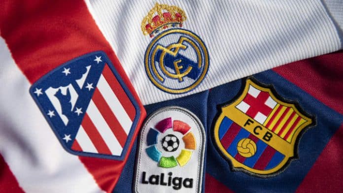 Atletico Madrid, Real Madrid and Barcelona