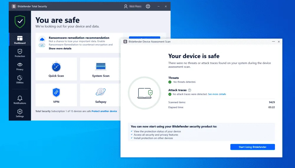 Get up to 60% discount on Bitdefender security software for the first year