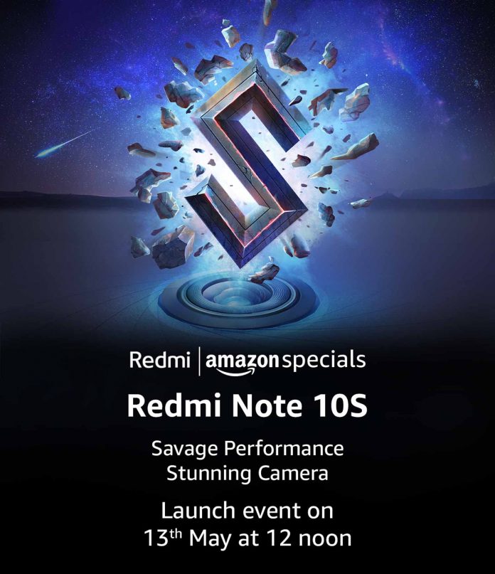 Redmi Note 10S will be sold via Amazon in India Redmi Note 10S will be sold via Amazon in India