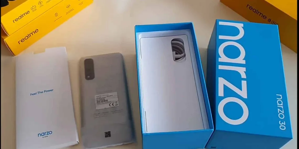 Realme Narzo 30 Unboxing video reveals specifications of the device