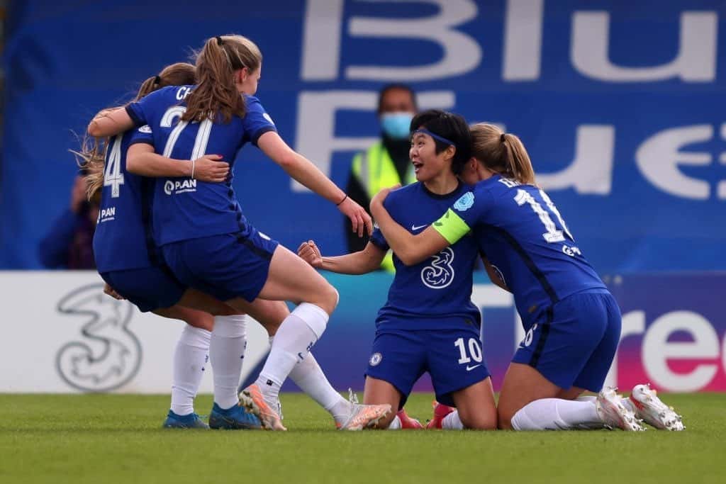 E0Y6ZYchelseawomenRVoAApsic Chelsea Women stride past Bayern Munich to reach UWCL finals