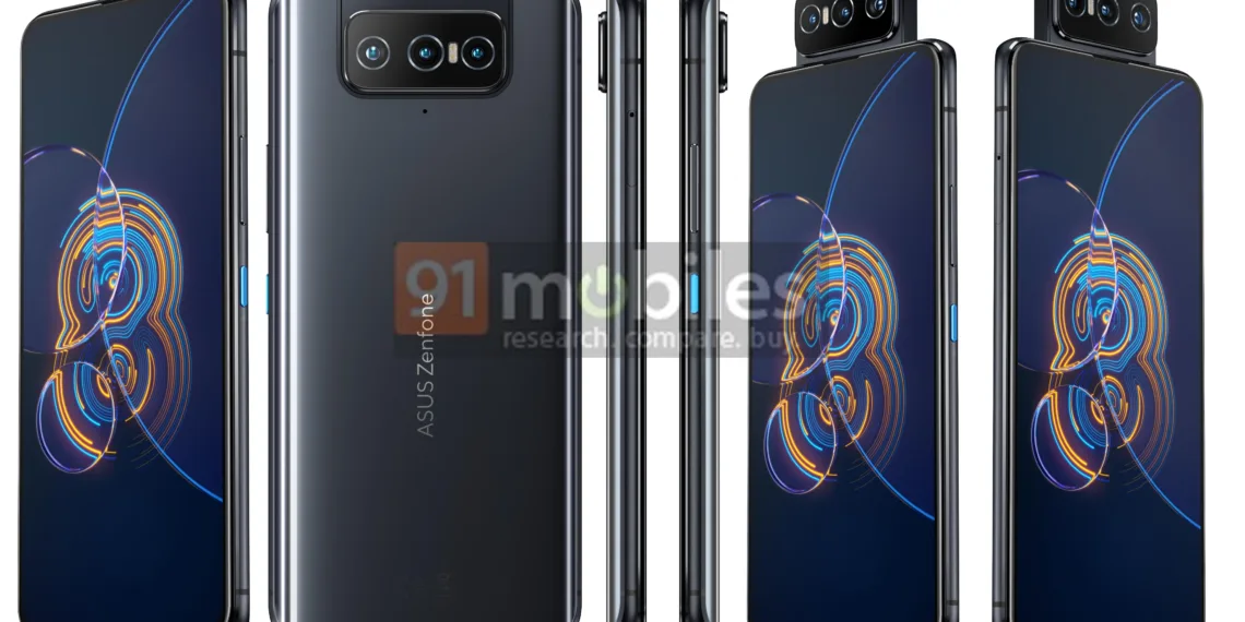 ASUS Zenfone 8 and Zenfone 8 Flip full specs and renders leaked ahead of May 12 launch