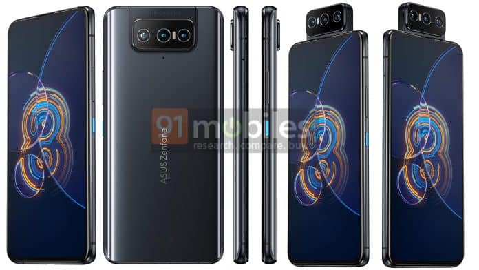 ASUS Zenfone 8 and Zenfone 8 Flip full specs and renders leaked ahead of May 12 launch ASUS Zenfone 8 and Zenfone 8 Flip full specs and renders leaked ahead of May 12 launch