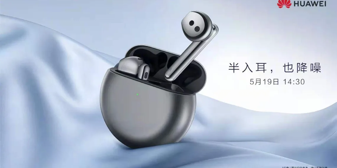 Huawei FreeBuds 4 TWS launching on May 19