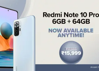 Redmi Note 10 Pro ( 6+64GB ) variant is now Available Anytime!