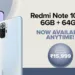 Redmi Note 10 Pro ( 6+64GB ) variant is now Available Anytime!