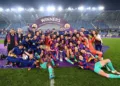Barcelona Femeni win the first-ever Women's Champions League title
