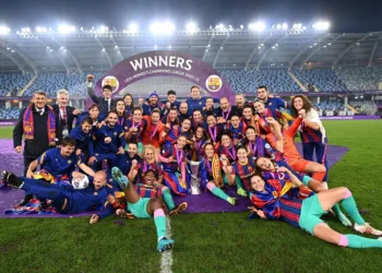 Barcelona Femeni win the first-ever Women's Champions League title