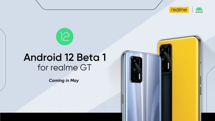 Android 12 Beta 1 update available for Realme GT in May