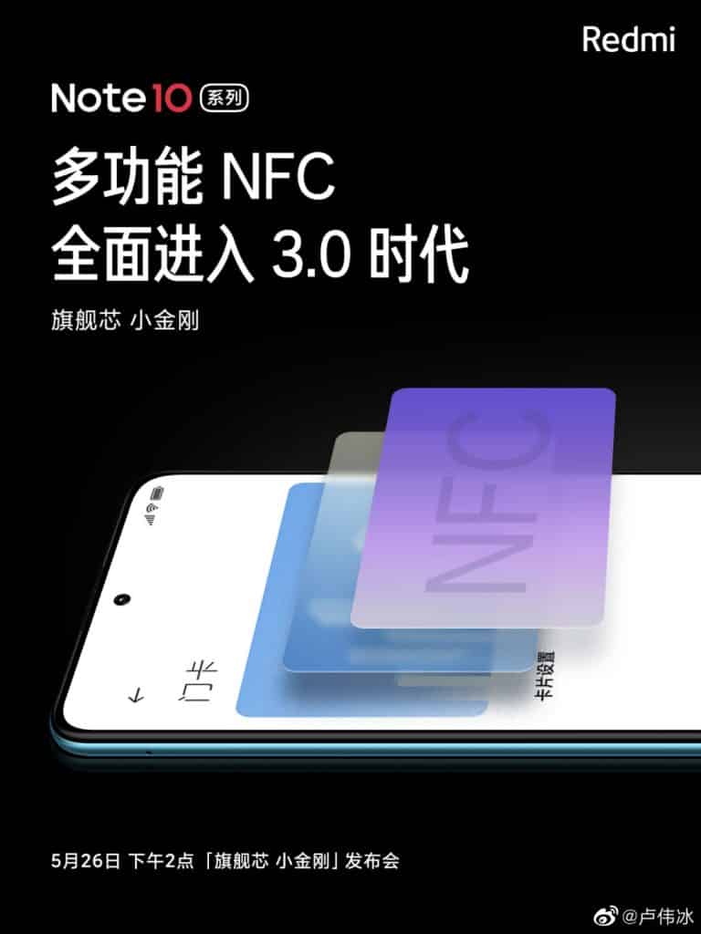 E2D2eWGX0AEodZC Redmi Note 10 Pro 5G to come with NFC 3.0, UFS 3.1 and a new partnership with RAZER