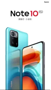 Redmi Note 10 Pro 5G to come with NFC 3.0 and UFS 3.1