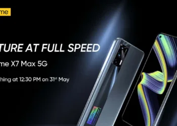 Realme X7 Max 5G Launching on 31st May in India