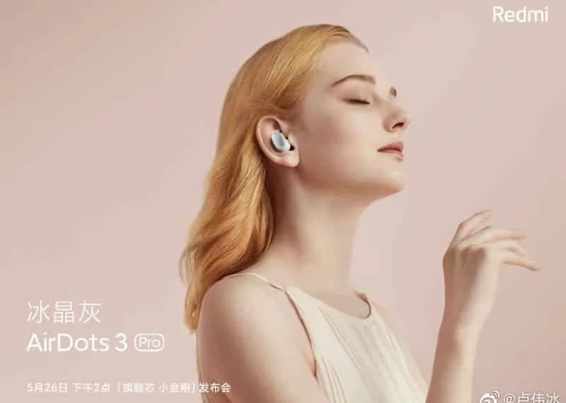 Redmi AirDots 3 Pro with ANC to launch today along with Redmi Note 10 series in China