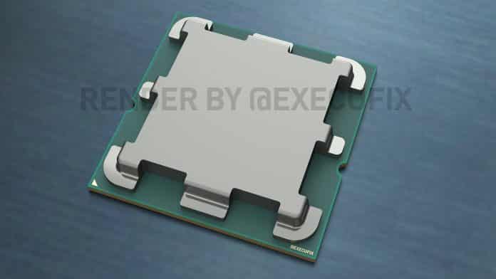 AMD Zen 4 Raphael processor's IHS design for AM5/LGA1718 package leaked