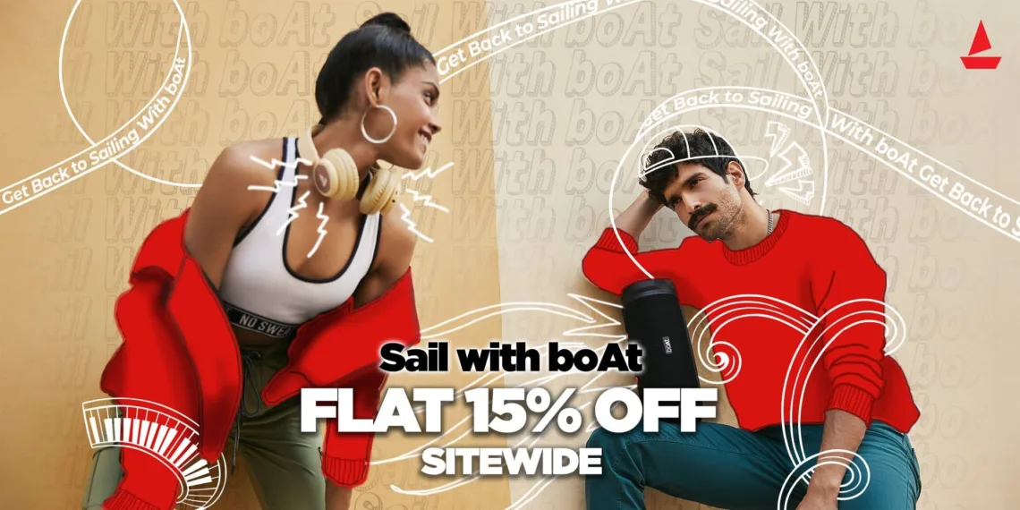 Get FLAT 15% off on any boAt products, here's how_TechnoSports.co.in