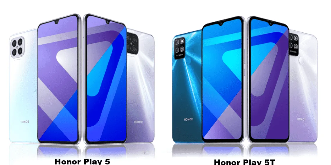 Honor Play 5 and Play 5T unveiled in China featuring different chipsets