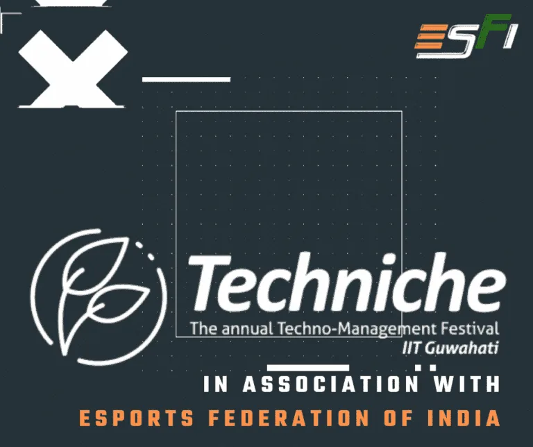 Techniche, IIT Guwahati partners ESFI to launch mega esports event as part of their annual fest