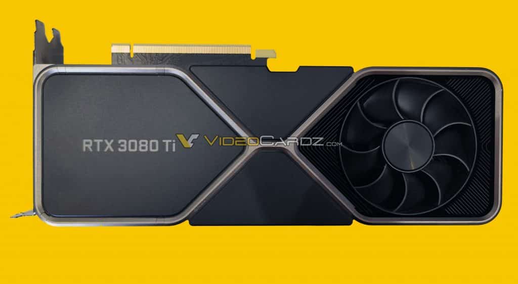 New NVIDIA GeForce RTX 3080 Ti Founder's Edition pictured