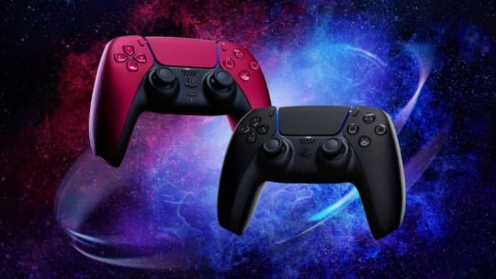 PlayStation 5 DualSense wireless Controllers revealed in Cosmic Red and Midnight Black colors