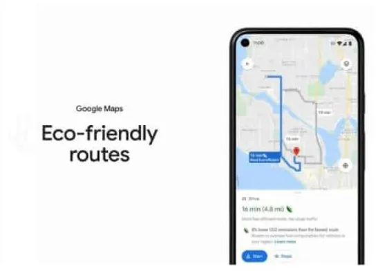 Google Maps brings new eco-friendly and safety features