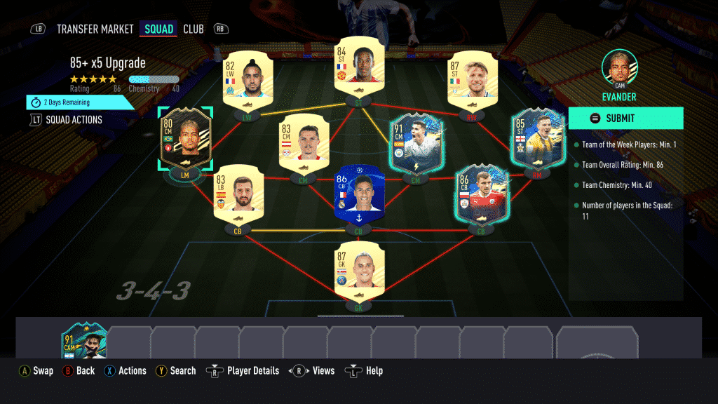 Screenshot 139 FIFA 21: How to do the La Liga TOTS 85+ x5 Upgrade pack and what do you get from it?