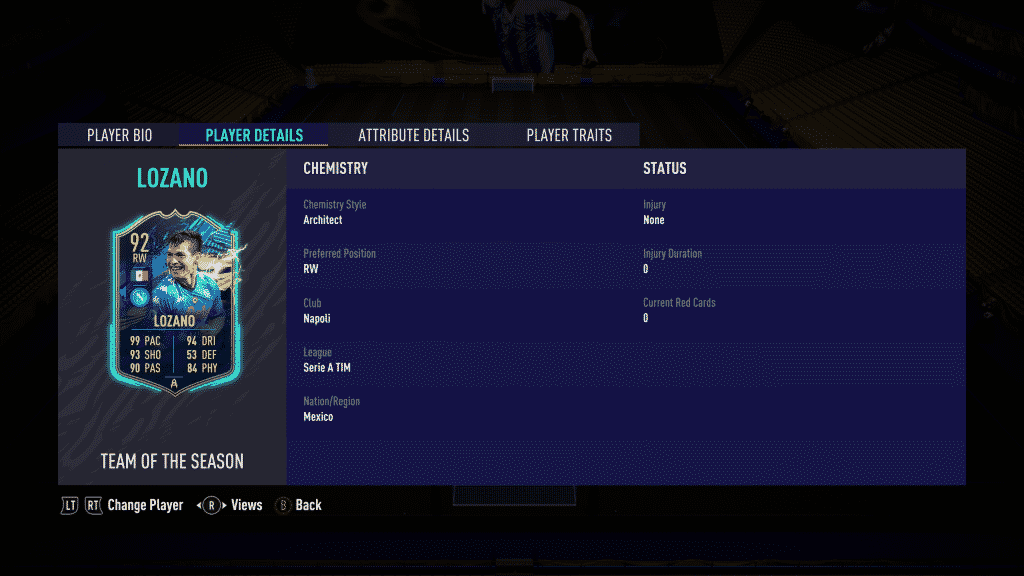 Screenshot 182 FIFA 21: How to do the 92-rated Hirving Lozano Serie A TOTS SBC card and is it worth doing?