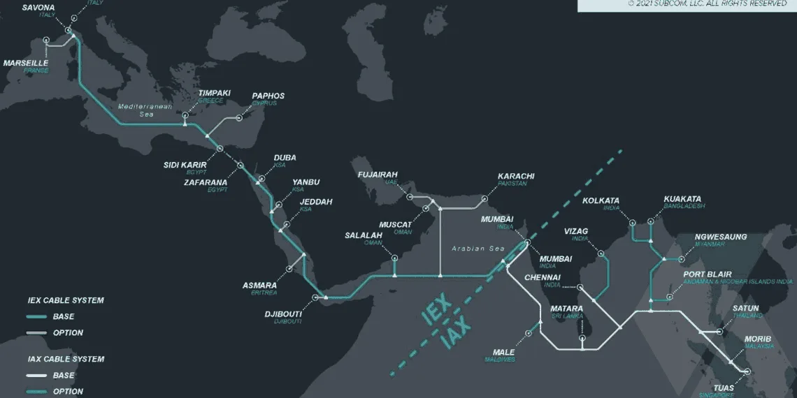 India at the Center of Two New Subsea Cable Systems to Support Exponential Data Growth