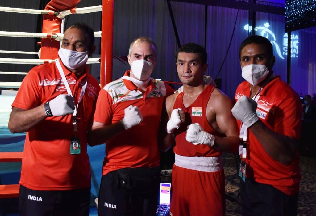 Simranjit, Jaismine and Sakshi advance into semis as India assured of 12 medals at 2021 ASBC Asian Boxing Championships
