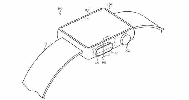 Touch ID patent for Apple Watch