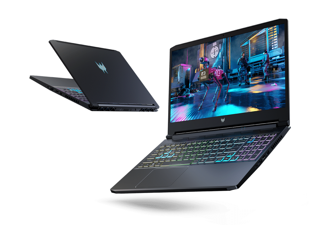 Triton300 Floating Acer unveils Predator Triton 300, Predator Helios 300 and Nitro 5 Gaming Notebooks with New 11th Gen Intel Tiger Lake-H Mobile Processors