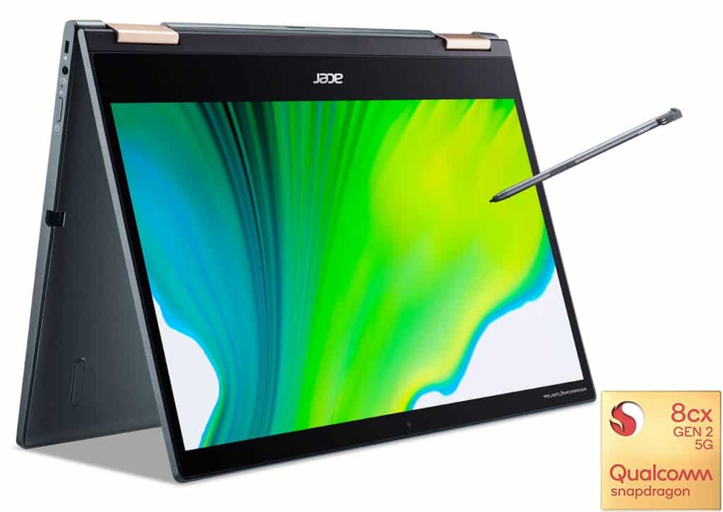 Acer Spin 7 is the only Snapdragon 8cx Gen 2 powered 5G laptop in India