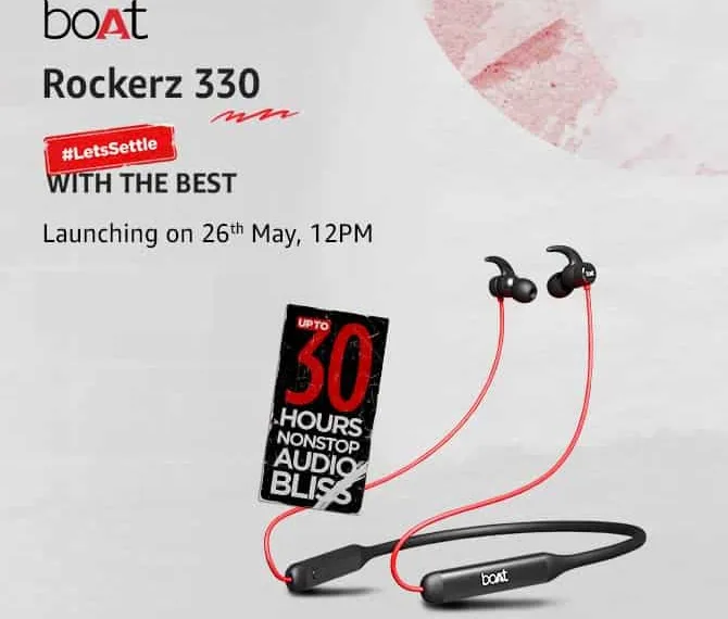boAt Rockerz 330 launch date announced_TechnoSports.co.in