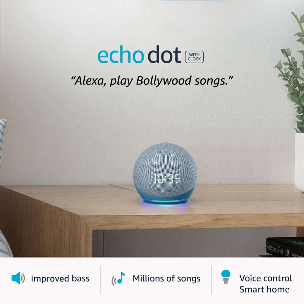 echo 4th gen clock Best deals on Alexa devices - Fire TV and Echo during Amazon Summer Shopping