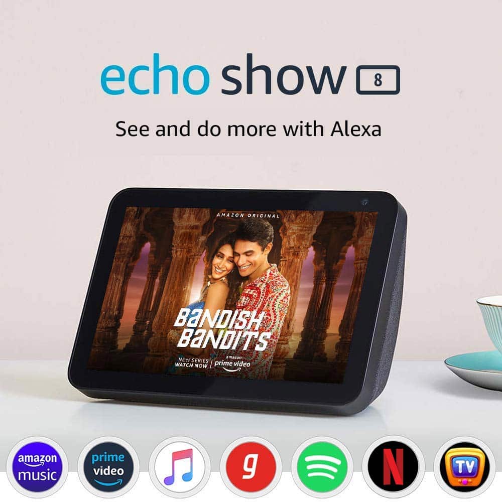 echo show 8 Best deals on Alexa devices - Fire TV and Echo during Amazon Summer Shopping